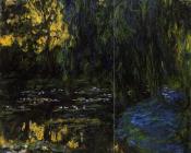 克劳德 莫奈 : Weeping Willow and Water-Lily Pond